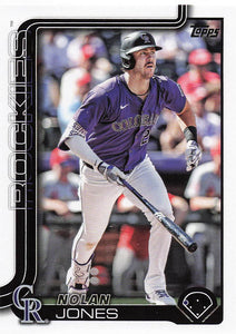 2025 Topps Baseball Nolan Jones #403