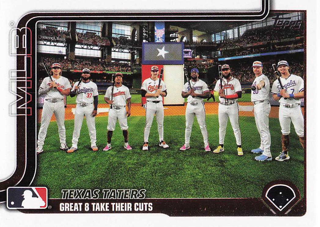2025 Topps Baseball Texas Taters: Great 8 Take Their Cuts #409
