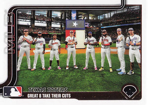 2025 Topps Baseball Texas Taters: Great 8 Take Their Cuts #409