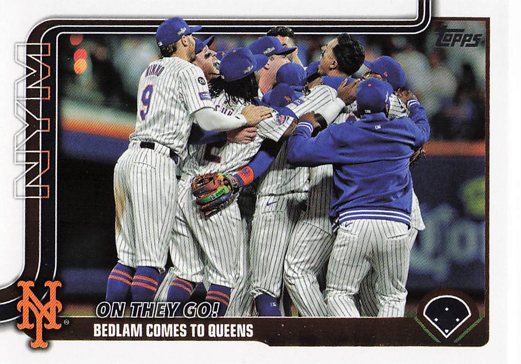 2025 Topps Baseball On They Go! Bedlam Comes to Queens #432