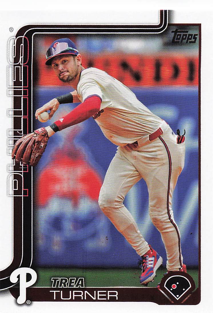 2025 Topps Baseball Trea Turner #450