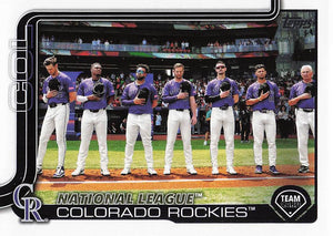 2025 Topps Baseball Colorado Rockies #486