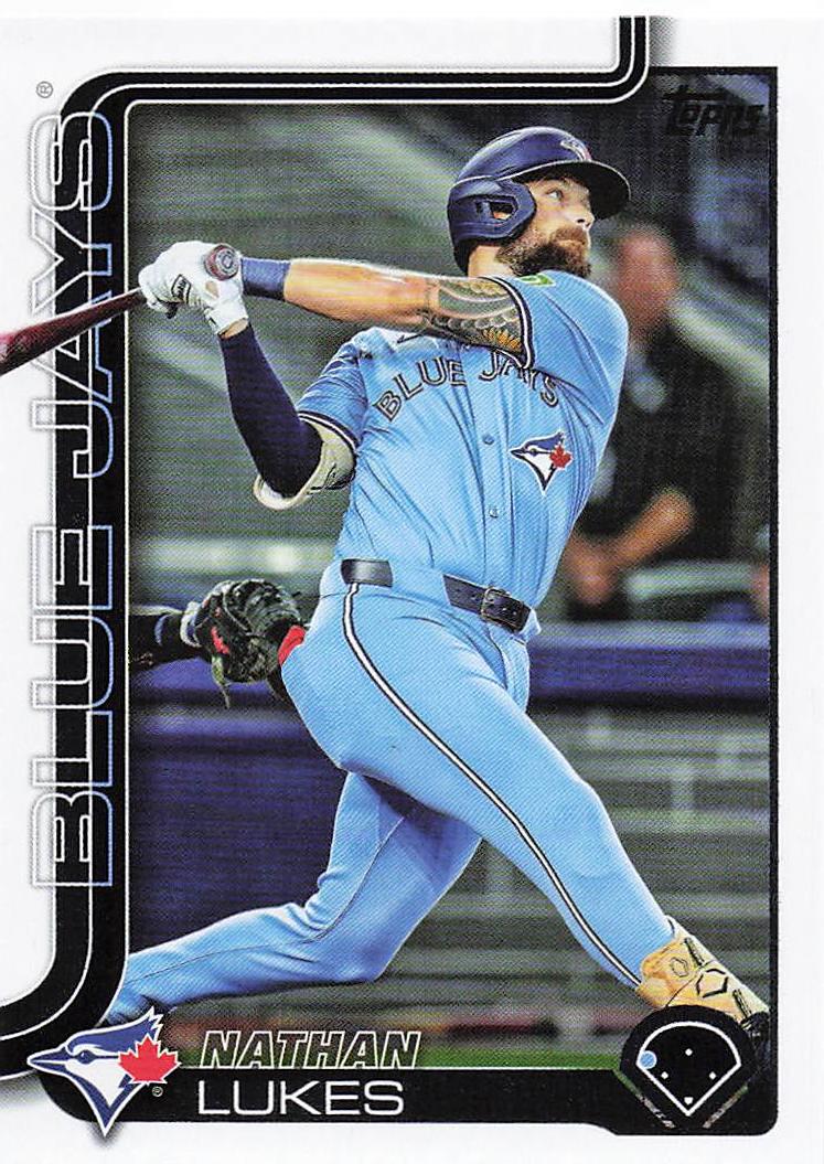 2025 Topps Baseball Nathan Lukes #420
