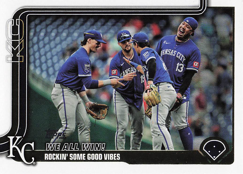 2025 Topps Baseball We All Win! Rocking’ Some Good Vibes #436