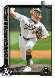 2025 Topps Baseball Joey Estes #445