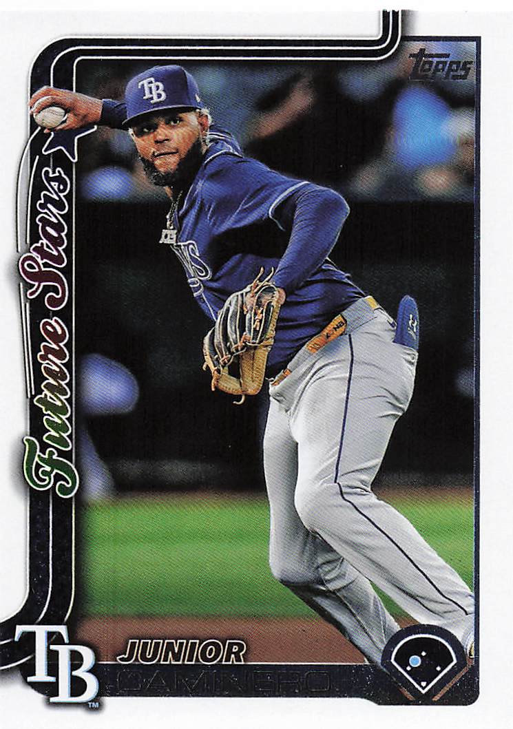 2025 Topps Baseball Junior Caminero #477