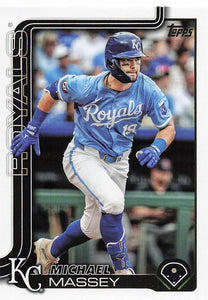 2025 Topps Baseball Michael Massey #481