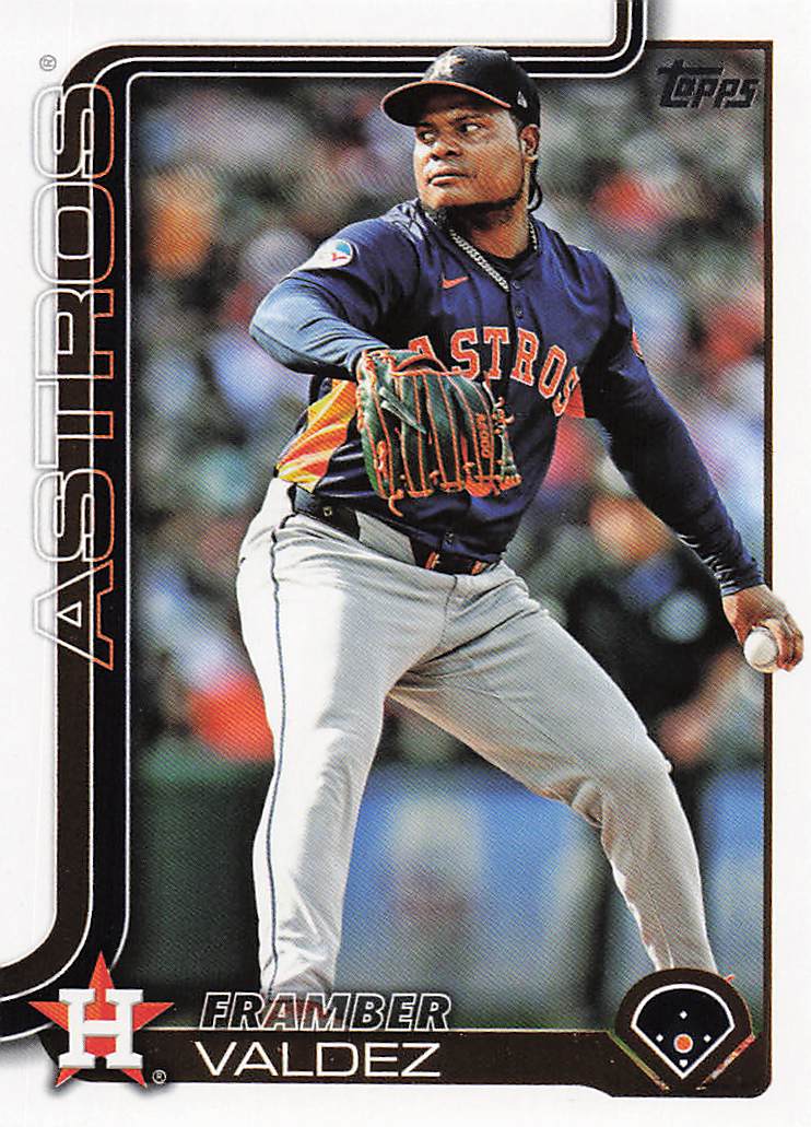 2025 Topps Baseball Framber Valdez #544