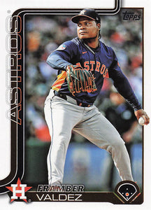 2025 Topps Baseball Framber Valdez #544