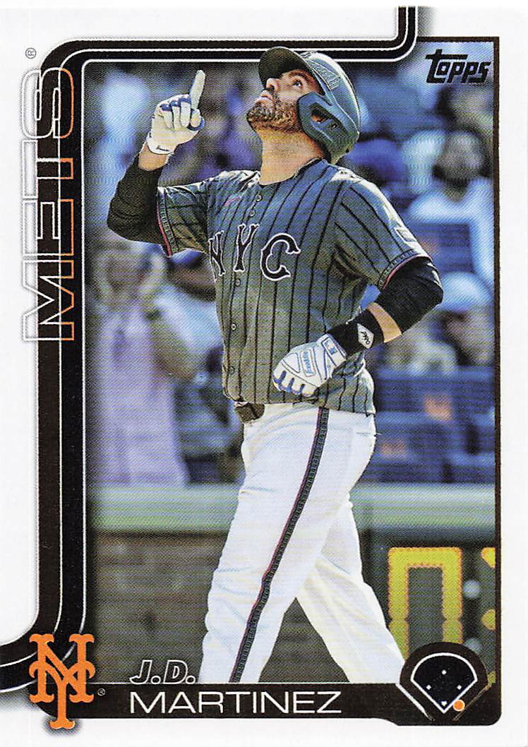 2025 Topps Baseball J.D. Martinez #549