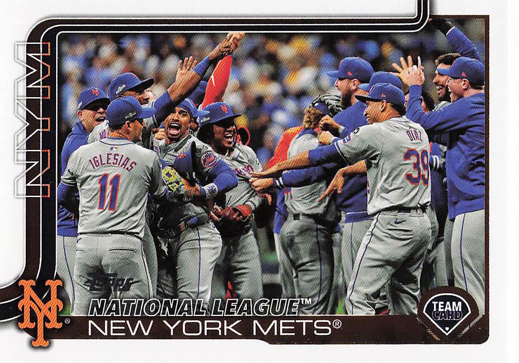 2025 Topps Baseball New York Mets #553