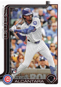 2025 Topps Baseball Kevin Alcántara #578
