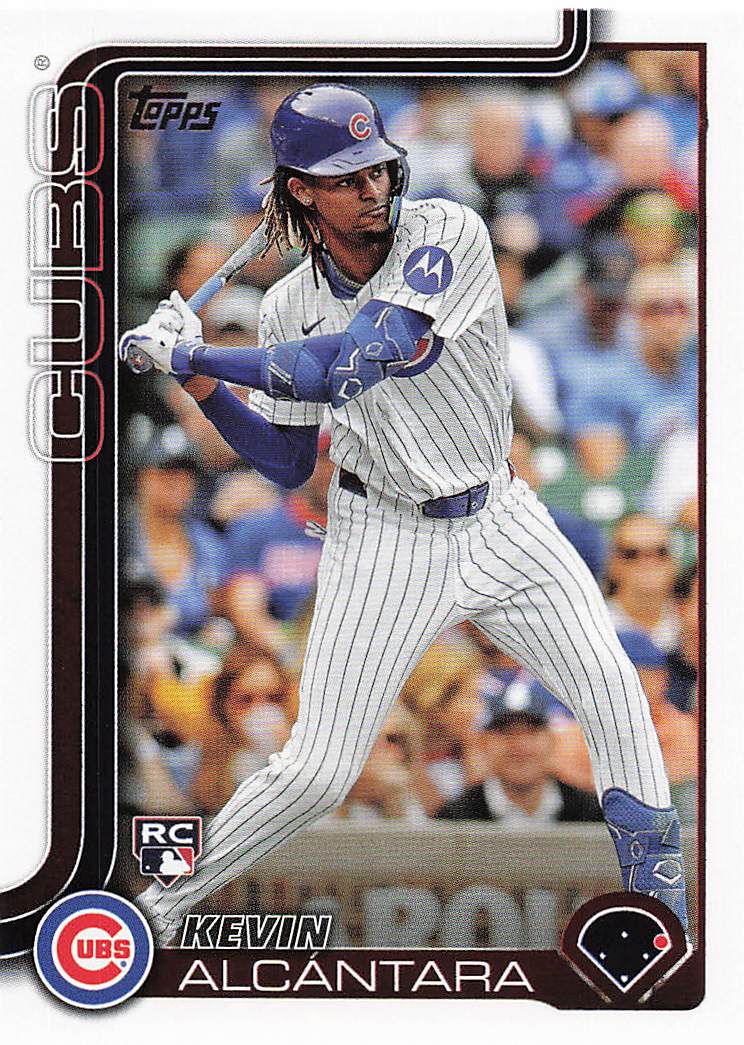 2025 Topps Baseball Kevin Alcántara #578 Rookie