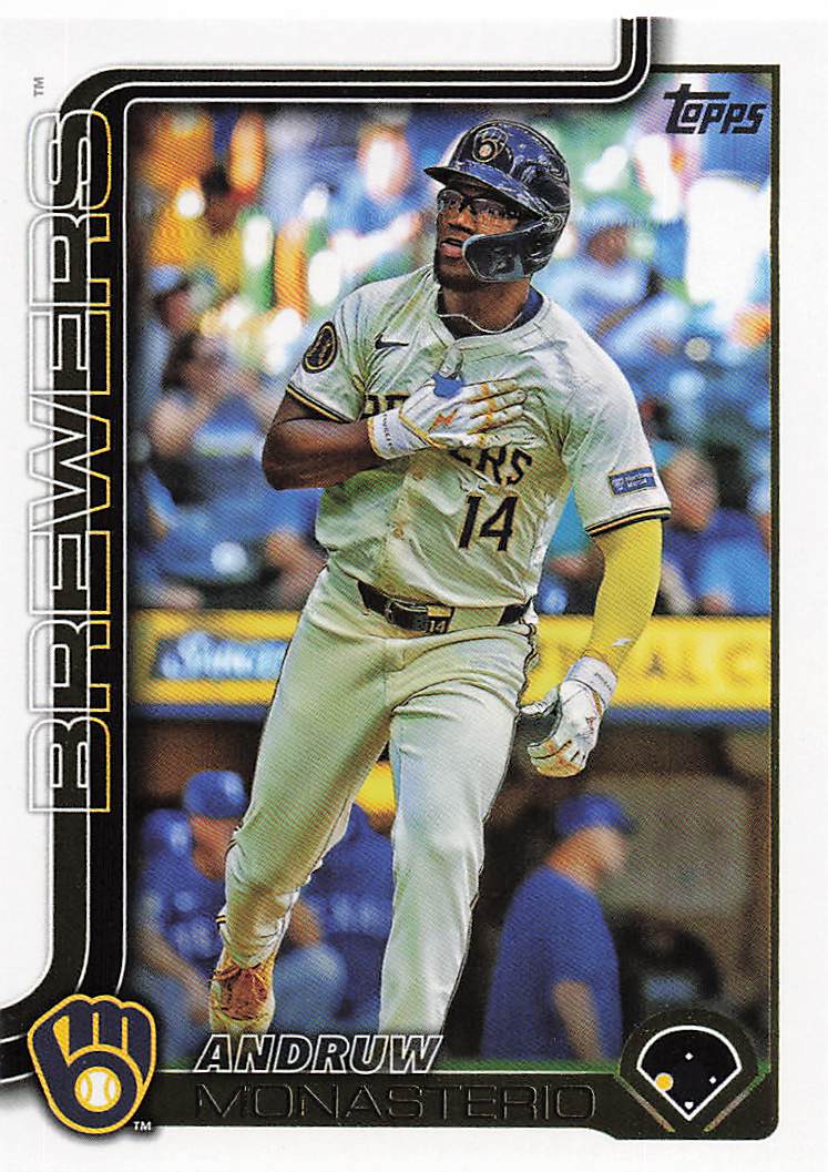 2025 Topps Baseball Andruw Monasterio #581