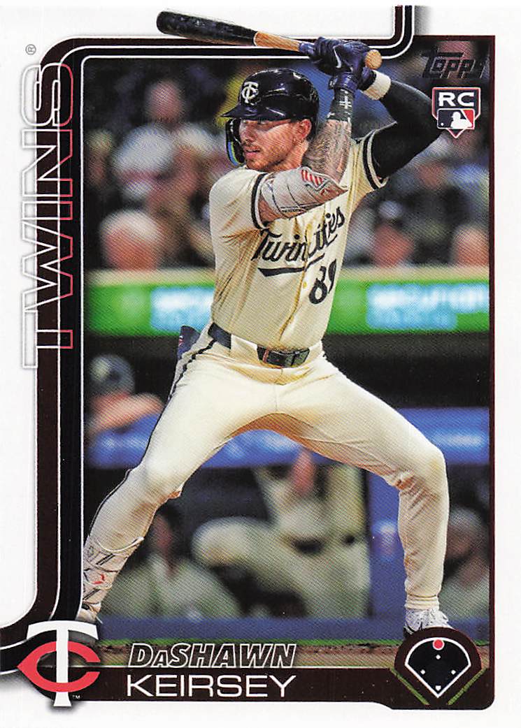2025 Topps Baseball DaShawn Keirsey #605 Rookie