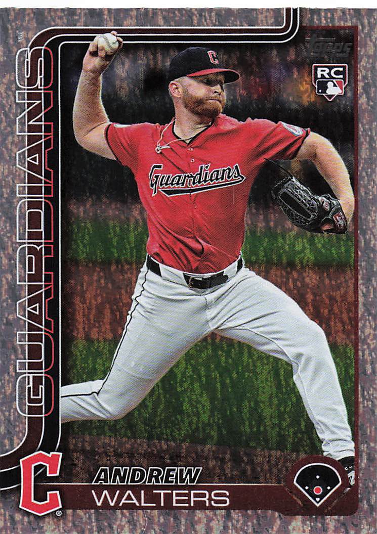 2025 Topps Baseball Holo Foil Andrew Walters #637