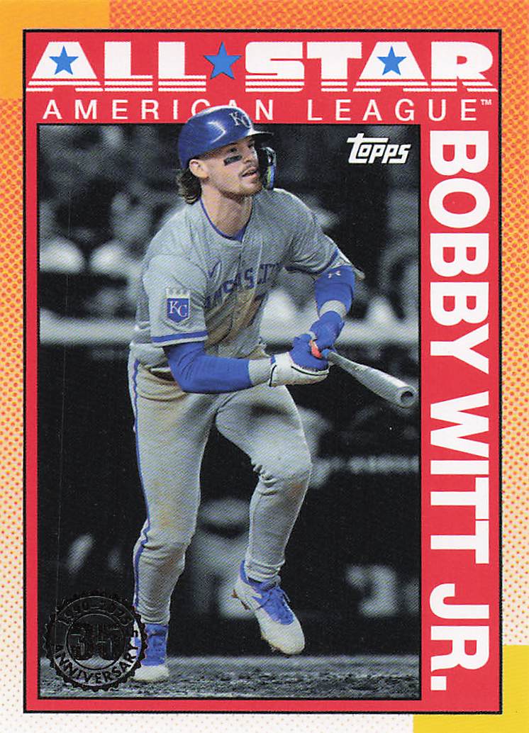 2025 Topps Baseball 1990 Topps Baseball All-Stars Bobby Witt Jr. #90AS-50a