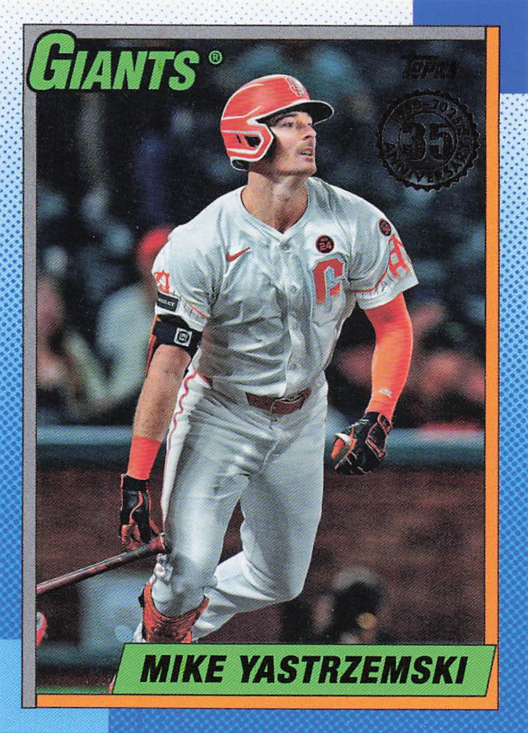 2025 Topps Baseball 1990 Topps Baseball Mike Yastrzemski #90B2-2