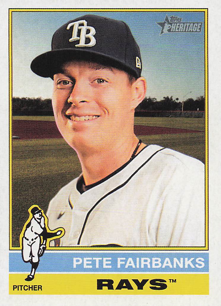 2025 Topps Heritage Baseball Pete Fairbanks #361