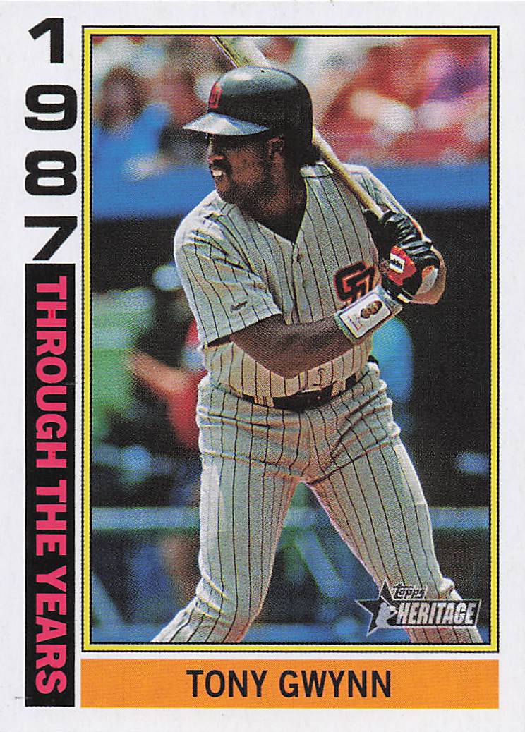 2025 Topps Heritage Baseball Through the Years Tony Gwynn #TTY-9