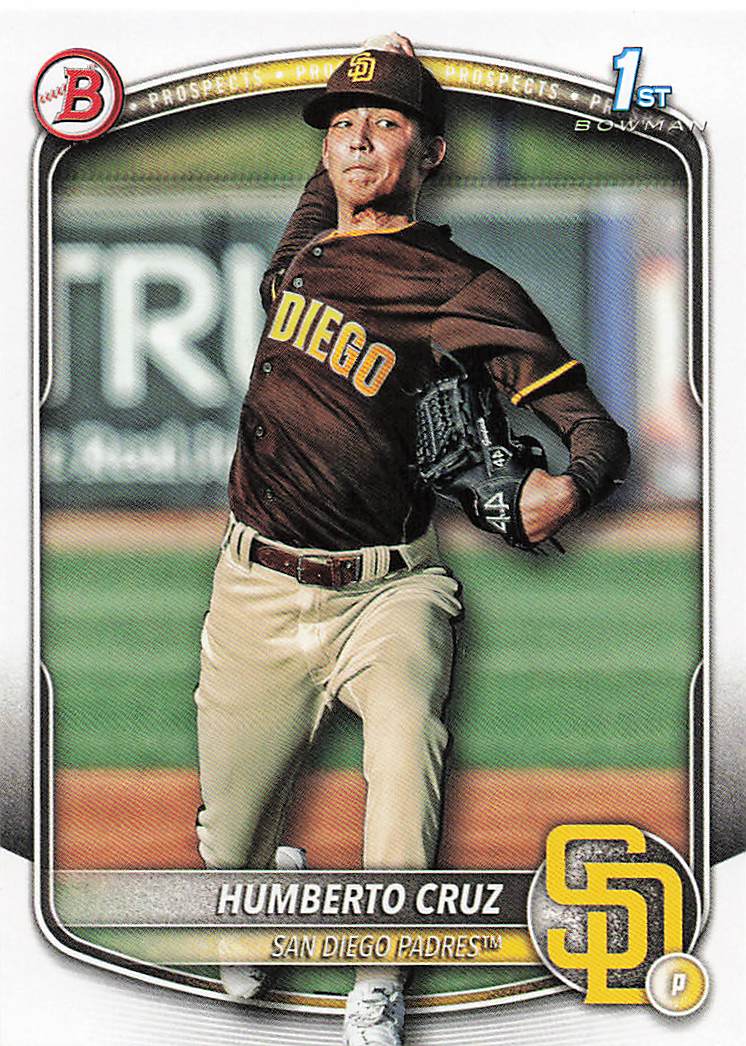 2025 Bowman Baseball Prospects Humberto Cruz #BP-96