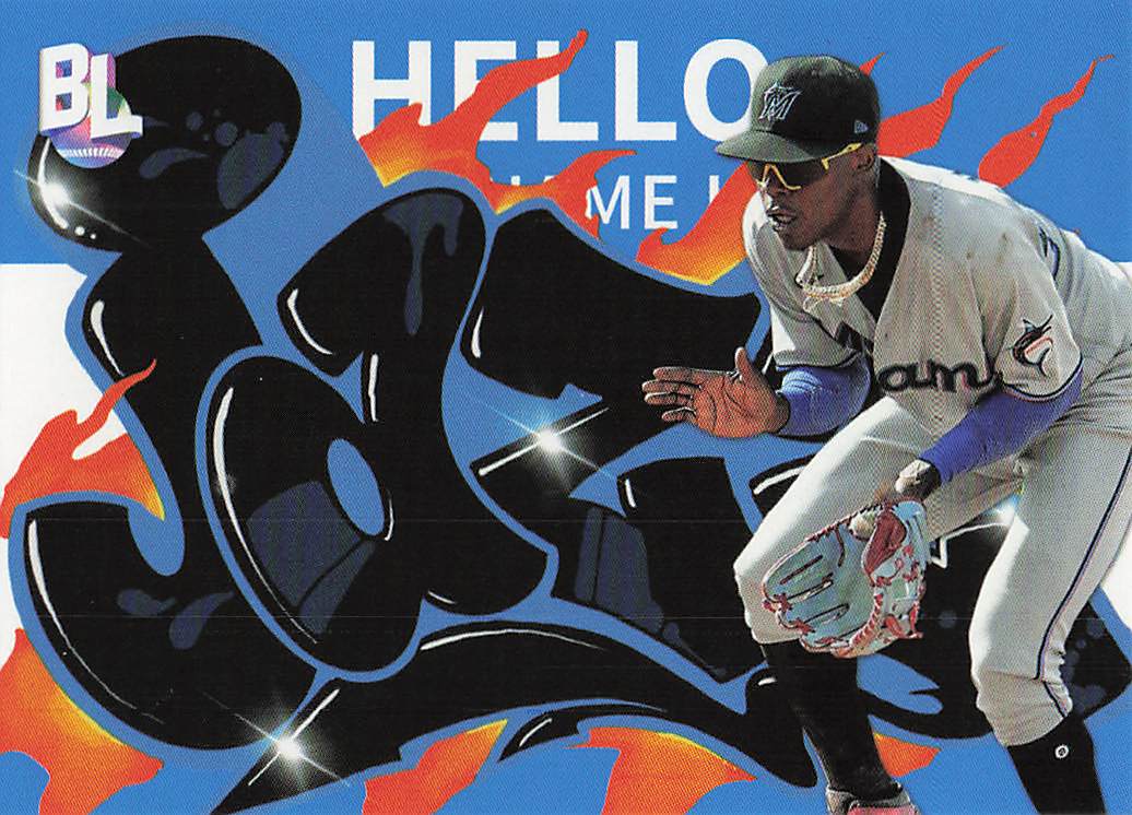 2023 Topps Big League Baseball Roll Call Wildstyle Jazz Chisholm Jr. #RC-10