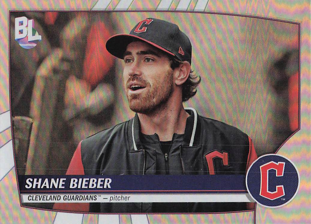 2023 Topps Big League Baseball Shane Bieber #218