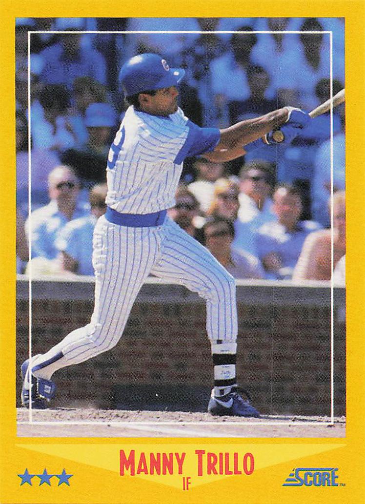 1988 Score Baseball Manny Trillo #524