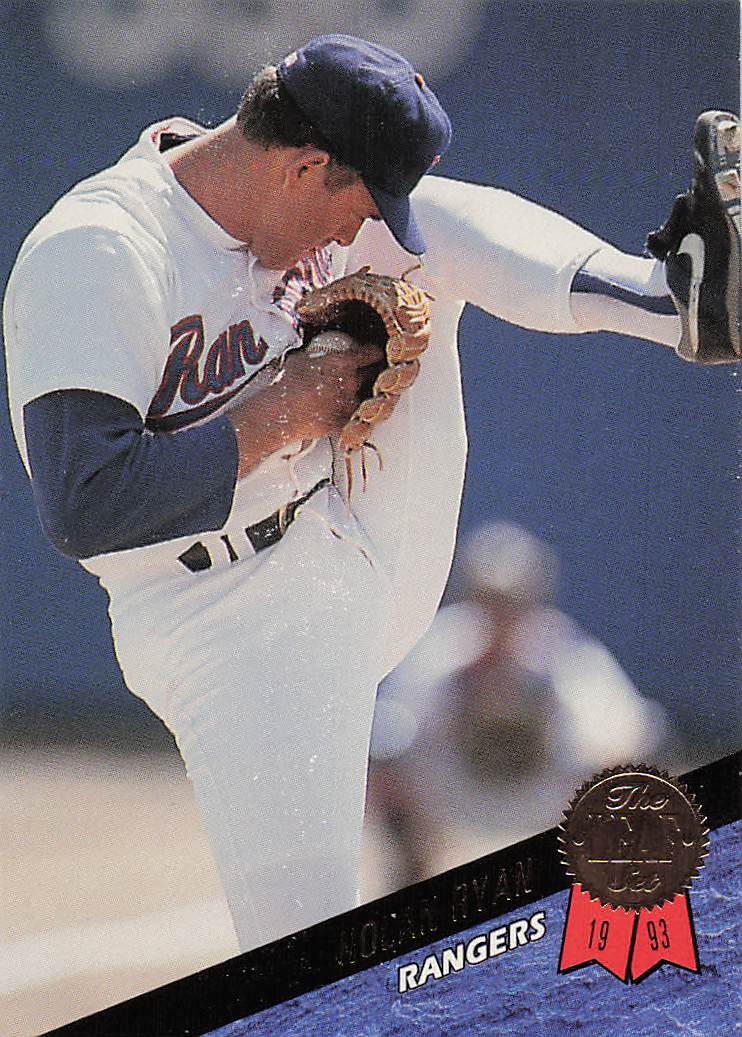 1993 Leaf Baseball Nolan Ryan #115