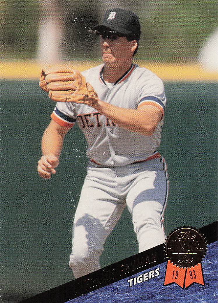 1993 Leaf Baseball Travis Fryman #16