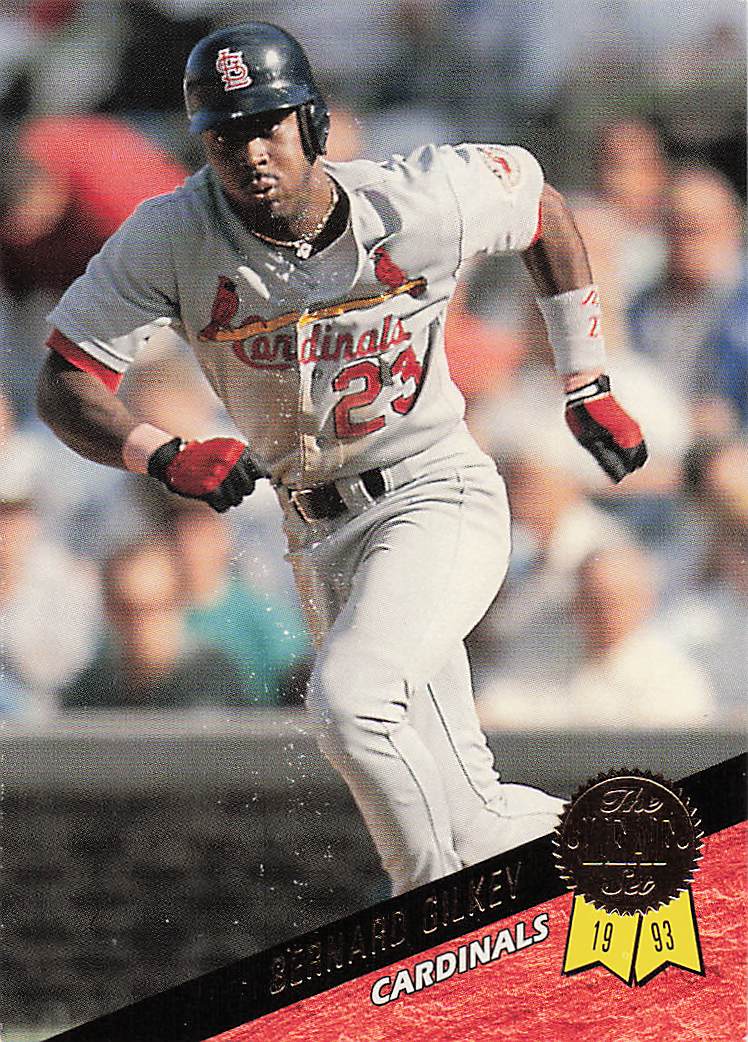 1993 Leaf Baseball Bernard Gilkey #99