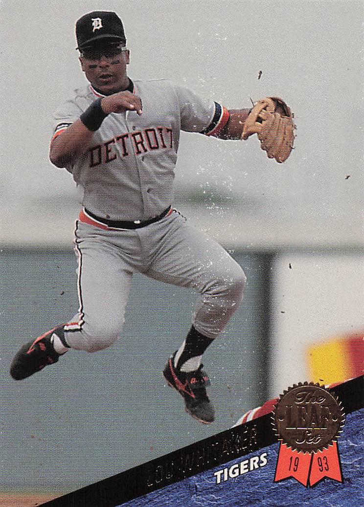 1993 Leaf Baseball Lou Whitaker #148
