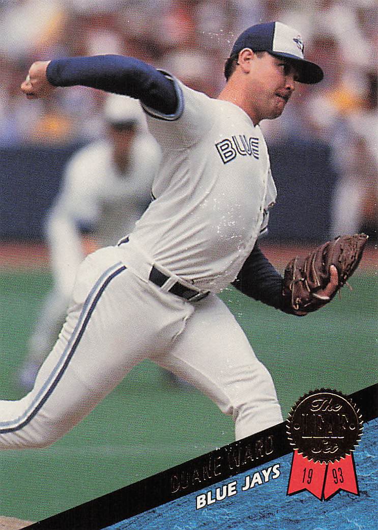 1993 Leaf Baseball Duane Ward #135