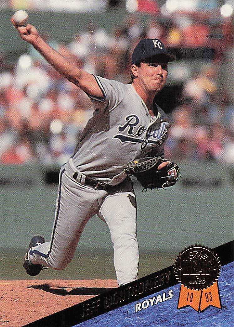 1993 Leaf Baseball Jeff Montgomery #124