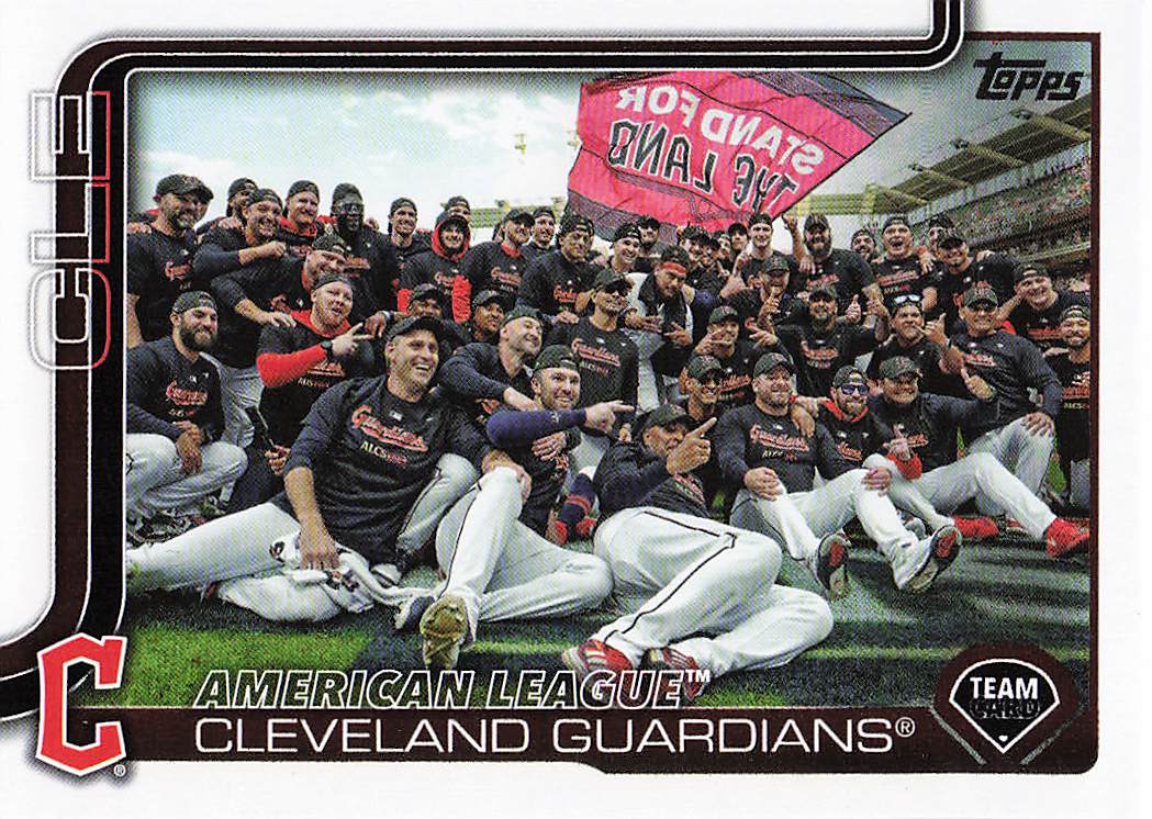 2025 Topps Baseball Cleveland Guardians #612