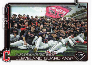 2025 Topps Baseball Cleveland Guardians #612