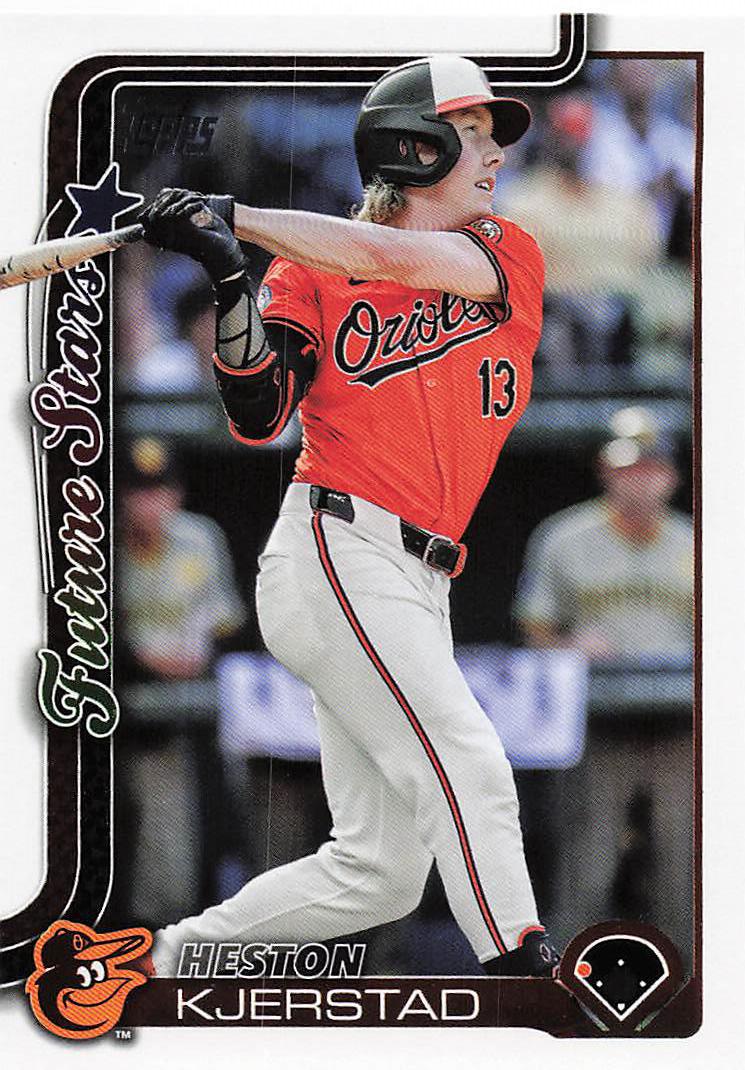 2025 Topps Baseball Heston Kjerstad #630