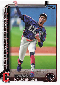 2025 Topps Baseball Triston McKenzie #645