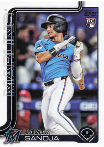 2025 Topps Baseball Javier Sanoja #653 Rookie