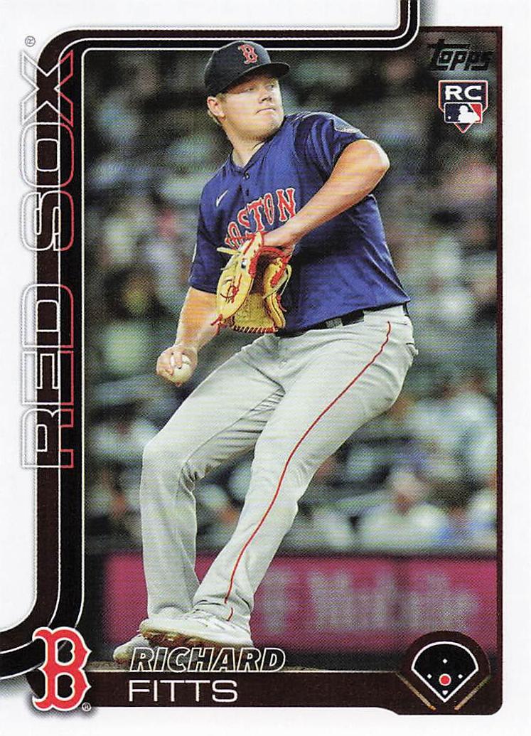 2025 Topps Baseball Richard Fitts #670 Rookie
