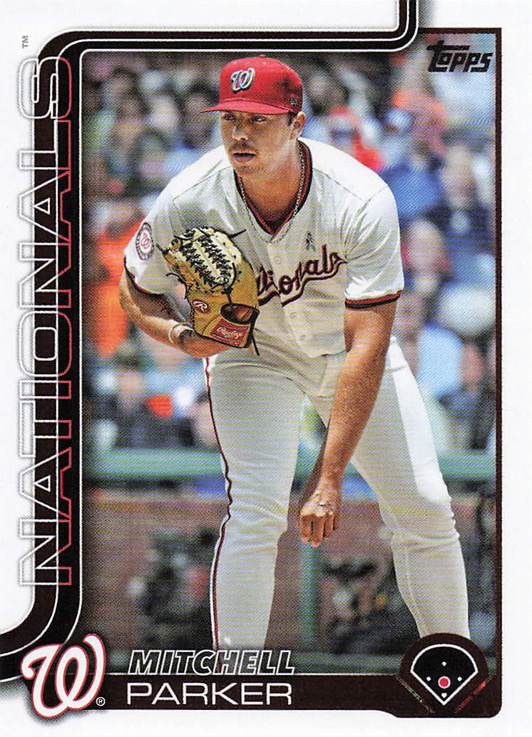 2025 Topps Baseball Mitchell Parker #684