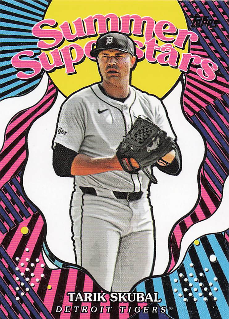 2025 Topps Baseball Summer Superstars Tarik Skubal #SS-13