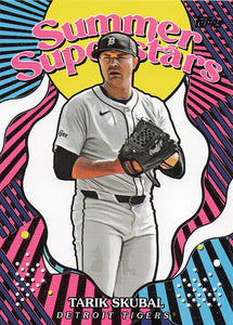 2025 Topps Baseball Summer Superstars Tarik Skubal #SS-13