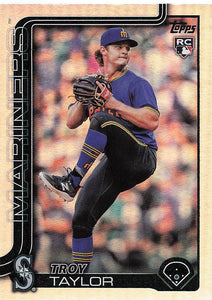 2025 Topps Baseball Rainbow Foil Troy Taylor #691