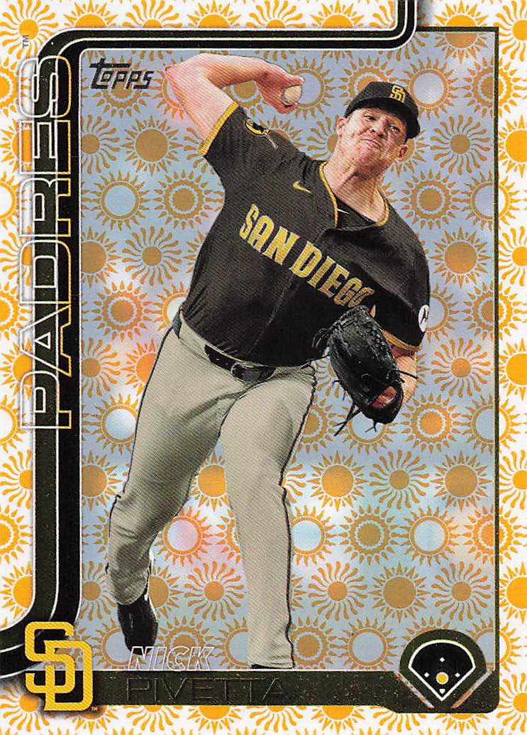 2025 Topps Baseball Holiday Sun Nick Pivetta #692