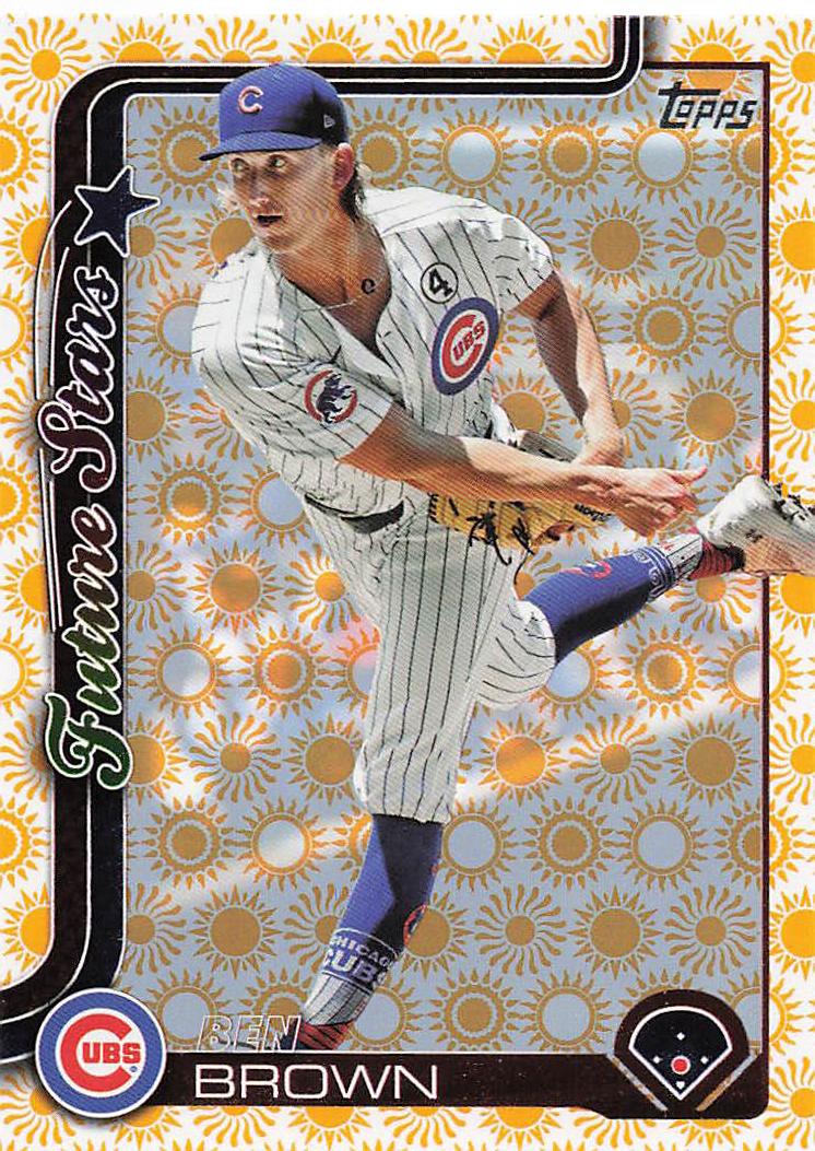 2025 Topps Baseball Holiday Sun Ben Brown #673