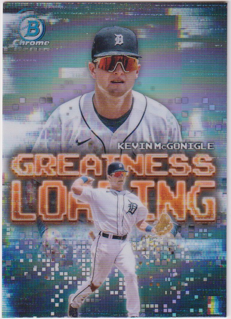 2025 Bowman Baseball Greatness Loading Kevin McGonigle #GL-9