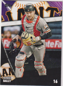 2024 Topps Baseball Significant Statistics Patrick Bailey #SS-18
