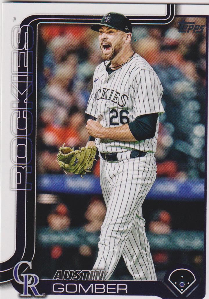 2025 Topps Baseball Austin Gomber #640