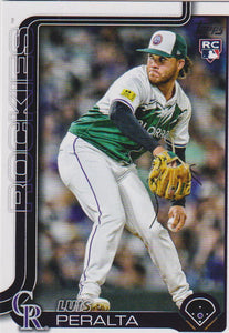 2025 Topps Baseball Luis Peralta #526 Rookie